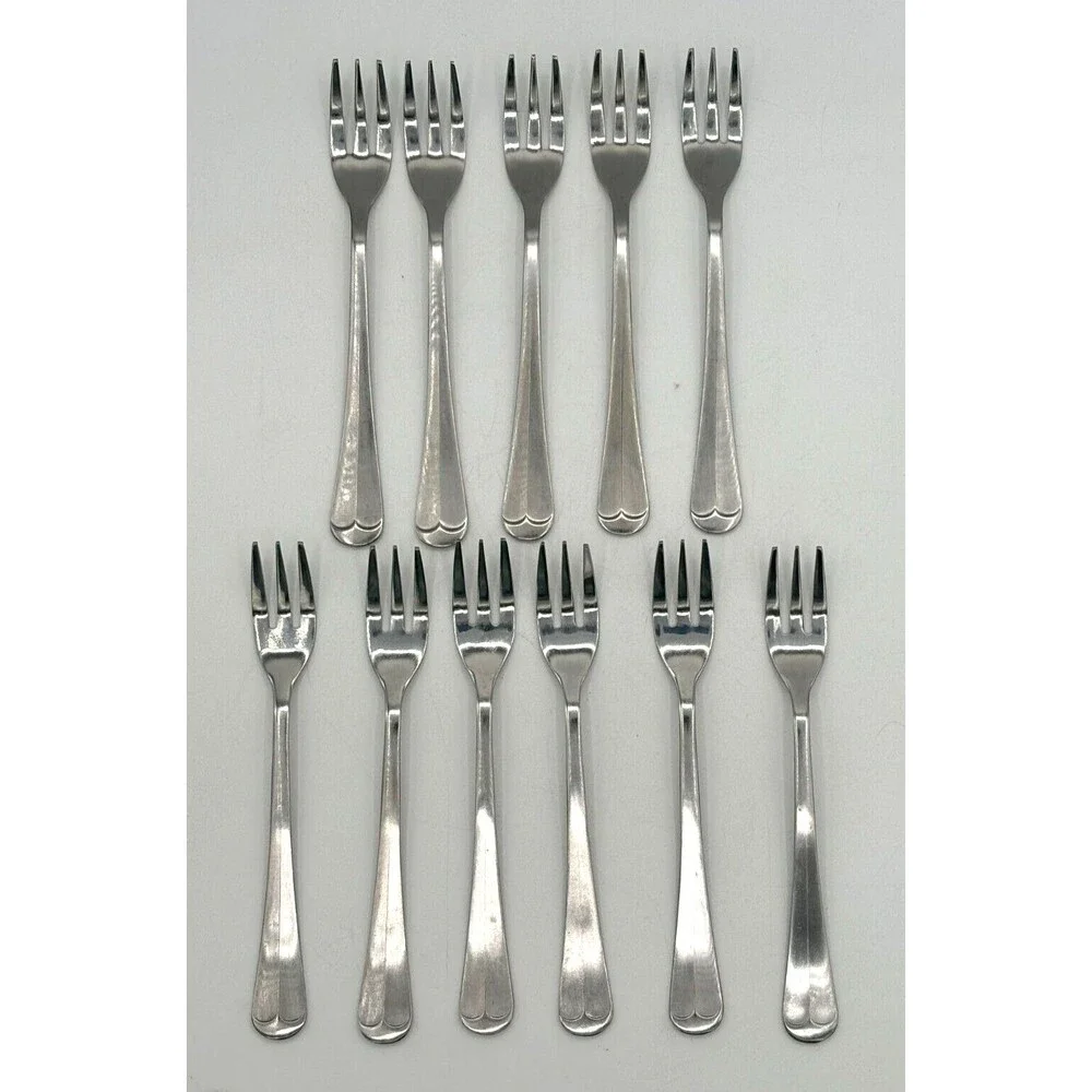 Washington Forge Spirit of American Coctail/Seafood/Appetizer Forks Korea Qty 11